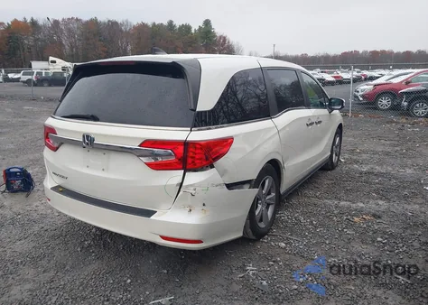 2018 Honda Odyssey Ex-L from USA, damaged, VIN 5FNRL6H77JB041571
